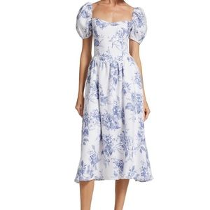 Reformation Davila Linen Dress. NWT. Size 10.